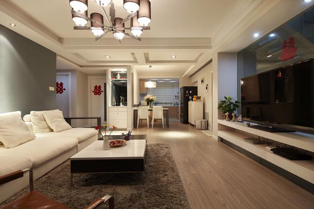 140平现代简约半包只花6万