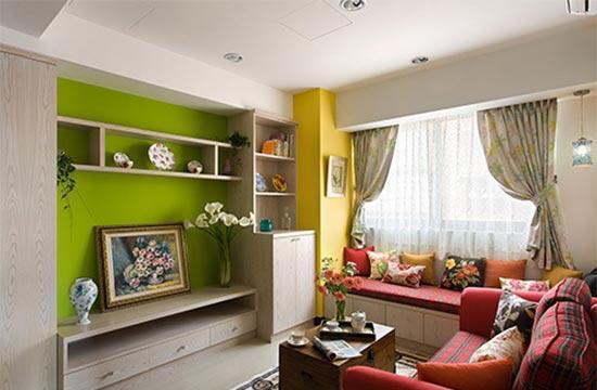 田园风格客厅装修案例