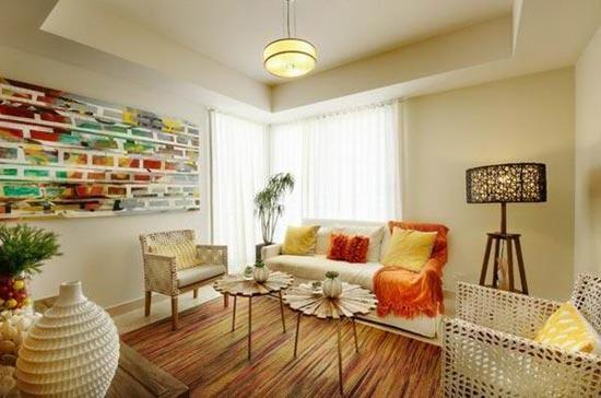 田园风格客厅装修案例