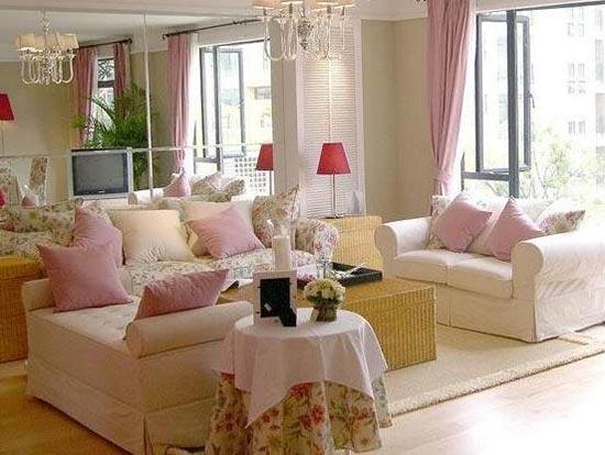 田园风格客厅装修案例