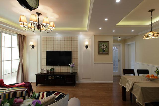 80平方小户型两室一厅混搭设计