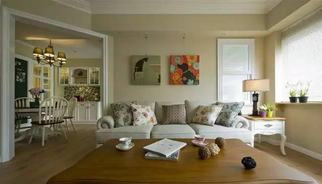 美式混搭120平米三房装修