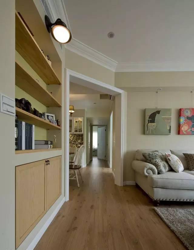 美式混搭120平米三房装修