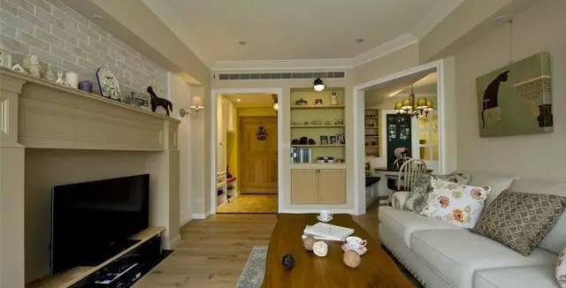 美式混搭120平米三房装修