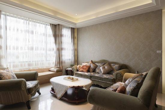 让朋友们尖叫的客厅飘窗装修真是美哒哒，真后悔家里没装！