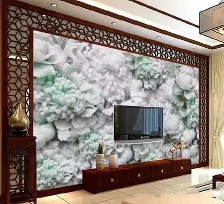 用翡翠做电视背景墙