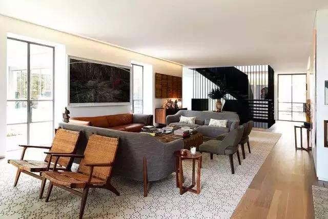 客厅沙发摆放形式