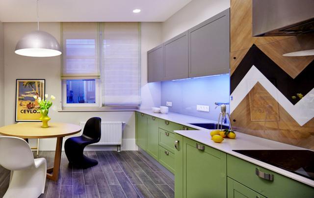 混搭风格两房装修案例