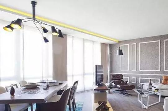 客厅餐厅一体式装修