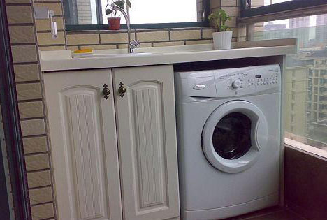 阳台洗衣机排水如何处理