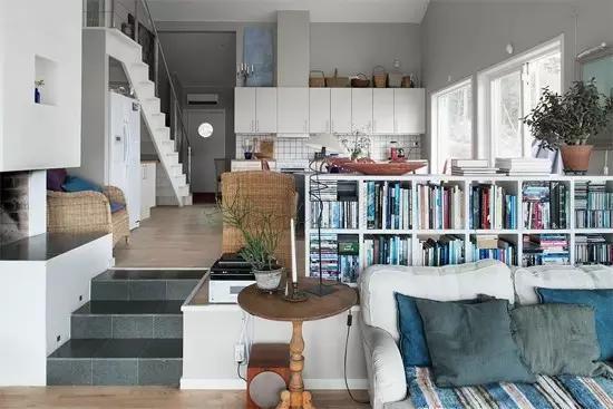 客厅餐厅厨房一体装修方案