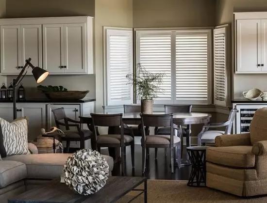 客厅餐厅厨房一体装修方案