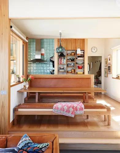 客厅餐厅厨房一体装修方案