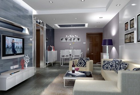 灰色为主色调的装修案例