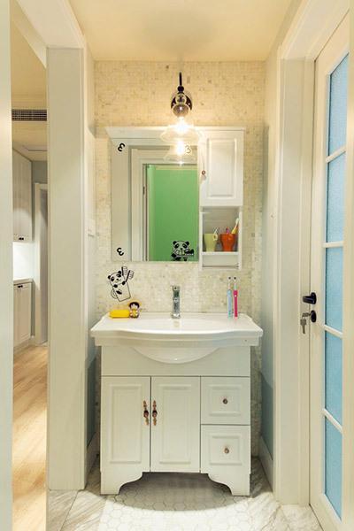 淡黄色清新北欧风两居室装修