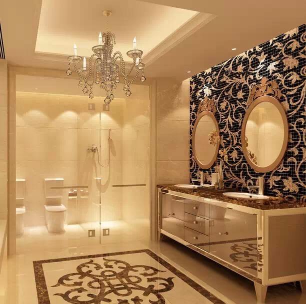 大气奢华欧式卫生间装修