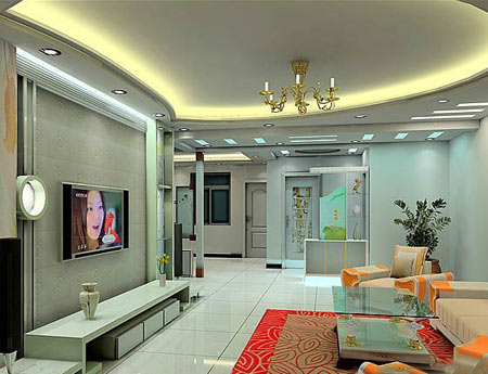 客厅吊顶装修效果图