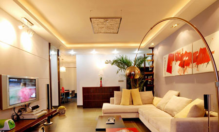 客厅吊顶装修效果图