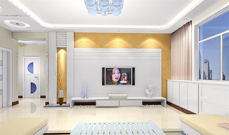 客厅吊顶装修效果图