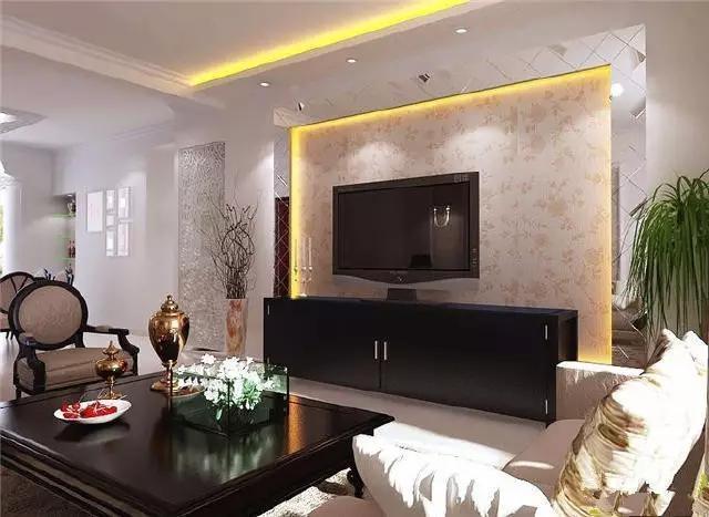 电视背景墙装修案例