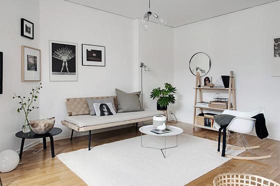 没有吊顶的客厅装修