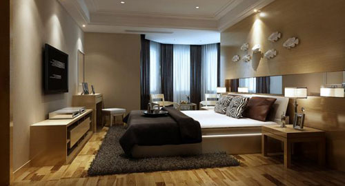 装修卧室床头墙面