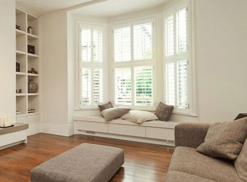 不同空间的飘窗装修方法