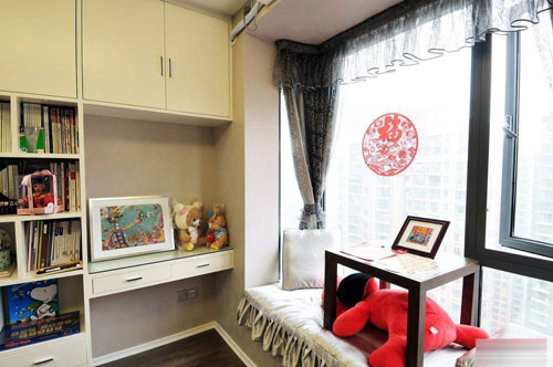 不同空间的飘窗装修方法