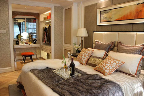 十几平米的卧室居然拥有衣帽间,老婆非要在家装一个!