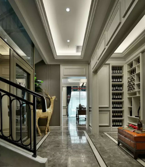 美式风格混搭轻奢别墅装修