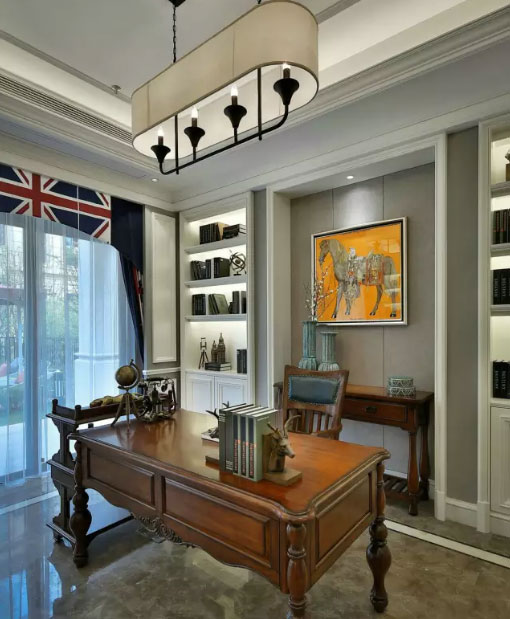 美式风格混搭轻奢别墅装修