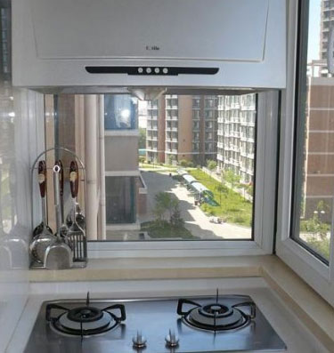 把阳台改成厨房