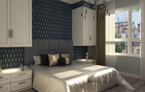 卧室安装床头衣柜