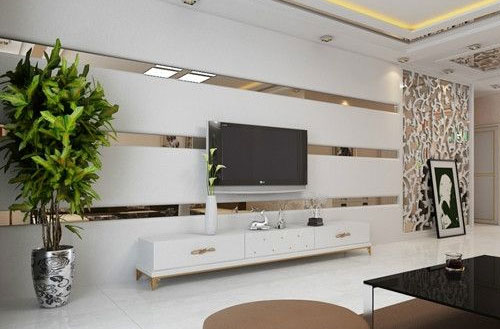 客厅电视背景墙装修案例