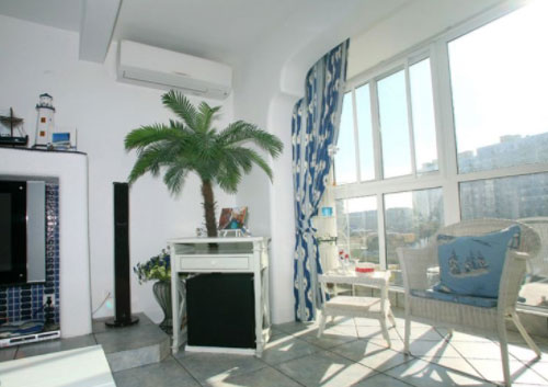 大气实用美观的阳台装修方式