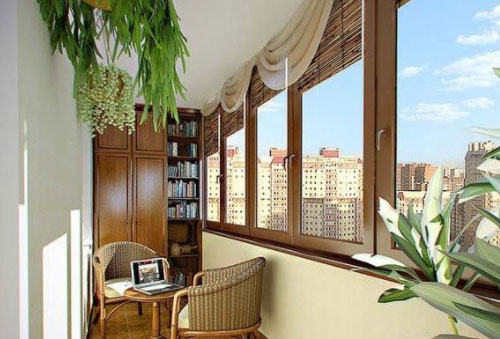 大气实用美观的阳台装修方式