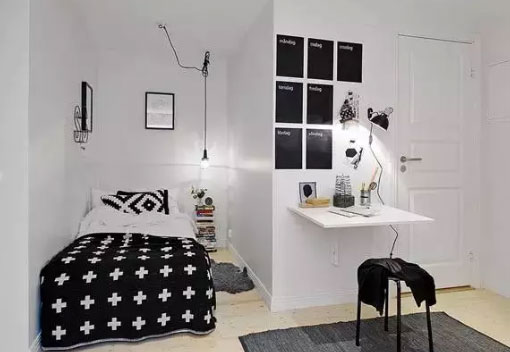 面积太小户型不好的卧室怎么装修