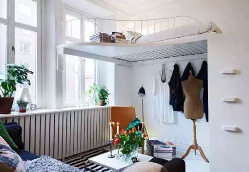 面积太小户型不好的卧室怎么装修