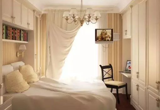 面积太小户型不好的卧室怎么装修