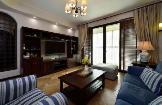 东南亚风格装修复式楼