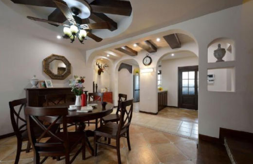 东南亚风格装修复式楼