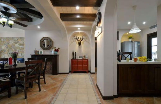 东南亚风格装修复式楼