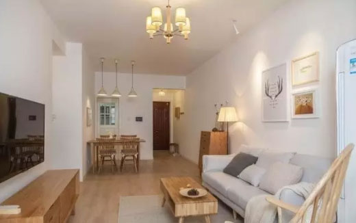 北欧风格两房装修案例