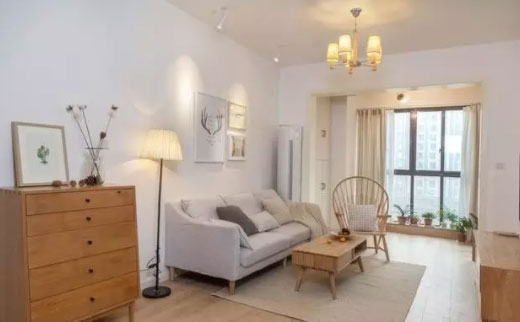 北欧风格两房装修案例