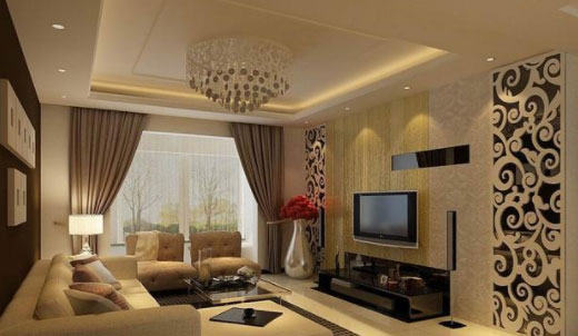 漂亮大气的吊顶装修案例