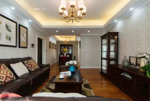 美式风格四居室装修