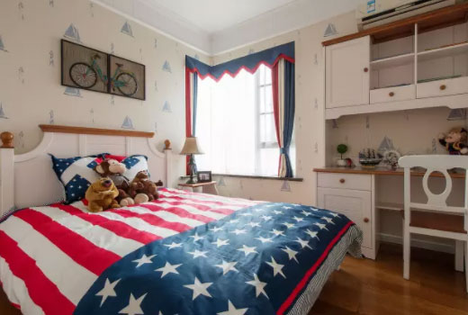 美式风格四居室装修