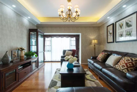 美式风格四居室装修