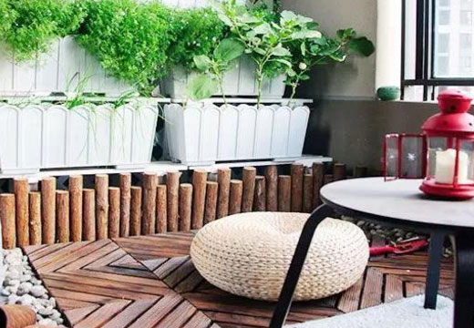 阳台装修居然可以这么美