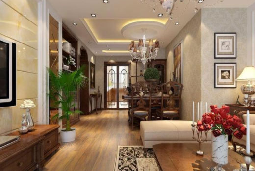 欧式风格装修样板房